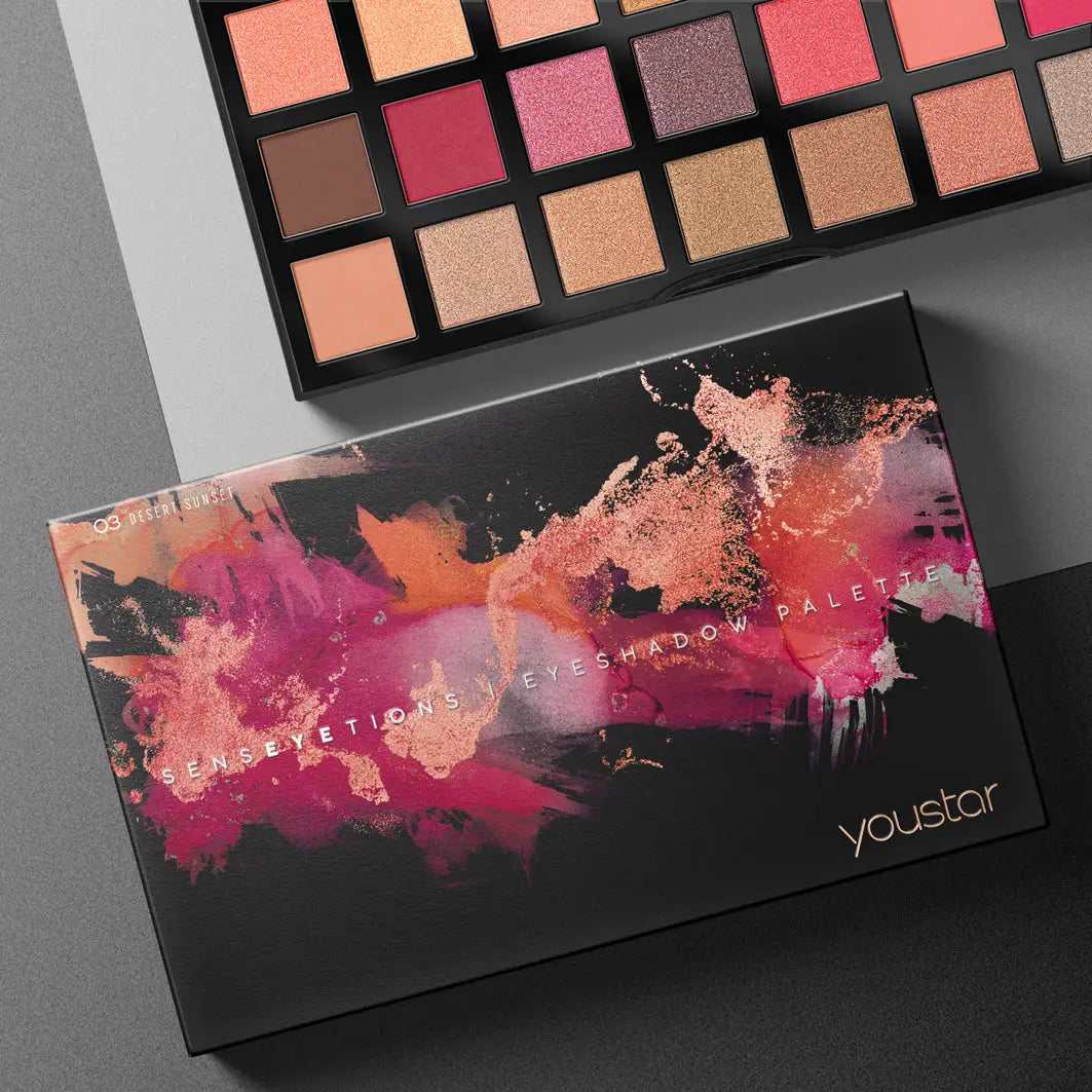 Palettes d'ombres à paupières Senseyetions - Youstar Cosmetics