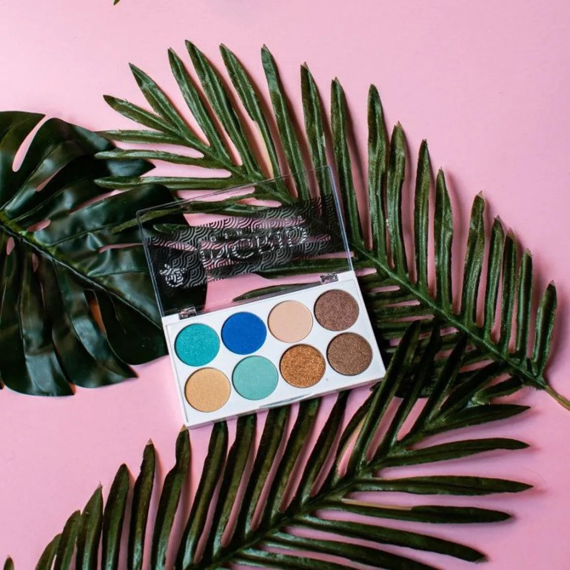 Palette d’ombres à paupières vegan « Blue Lagoon »